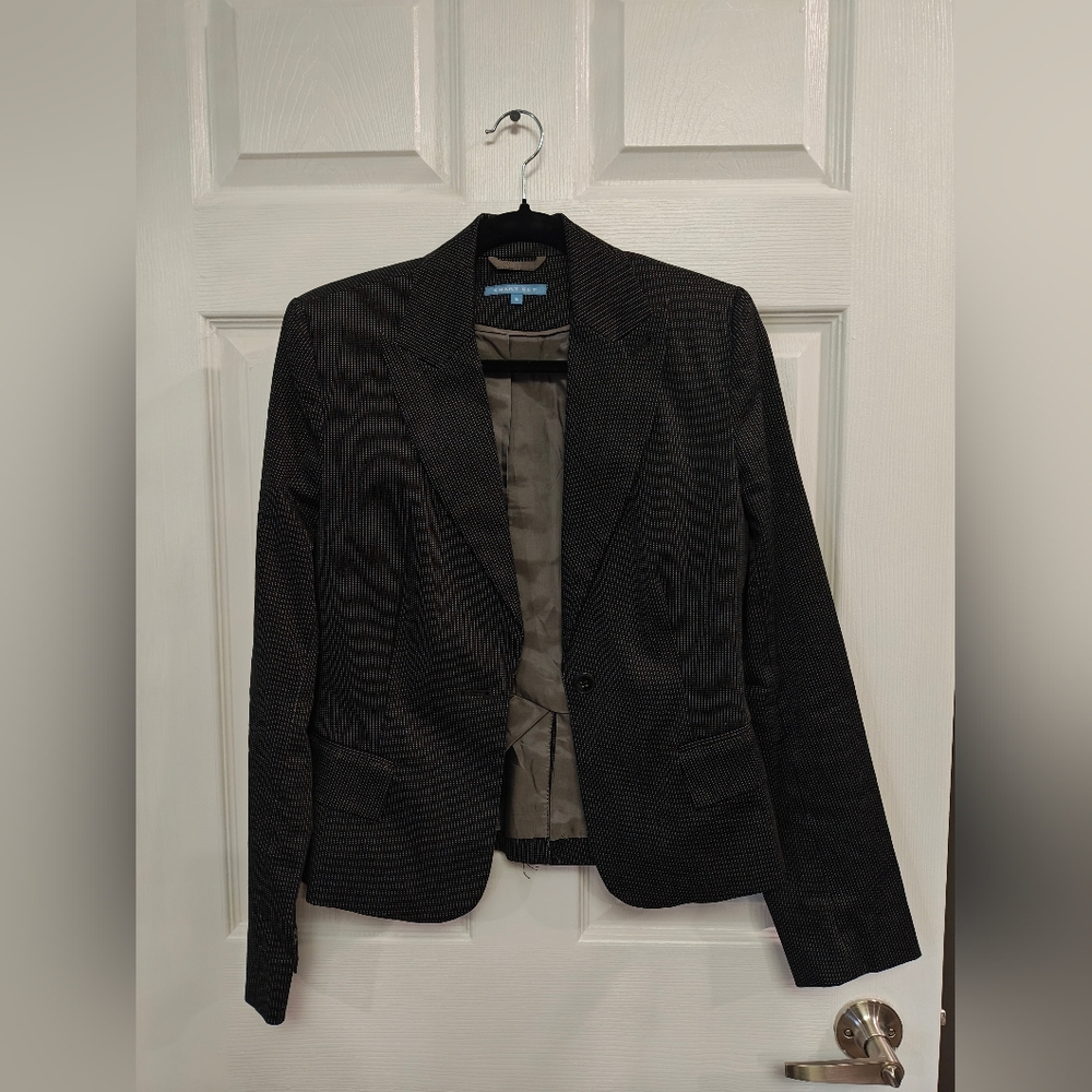 Smart Set Charcoal Pinstripe Blazer